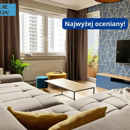 Lejlighed Gold - Podziemny Garaz Blisko Stadionu I Lotniska - Wygoda, Styl I Komfort *